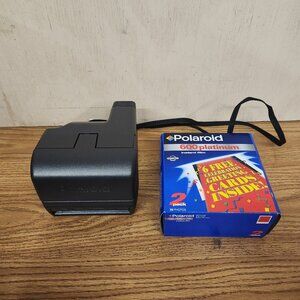 Polaroid One Step Land Camera With expired film